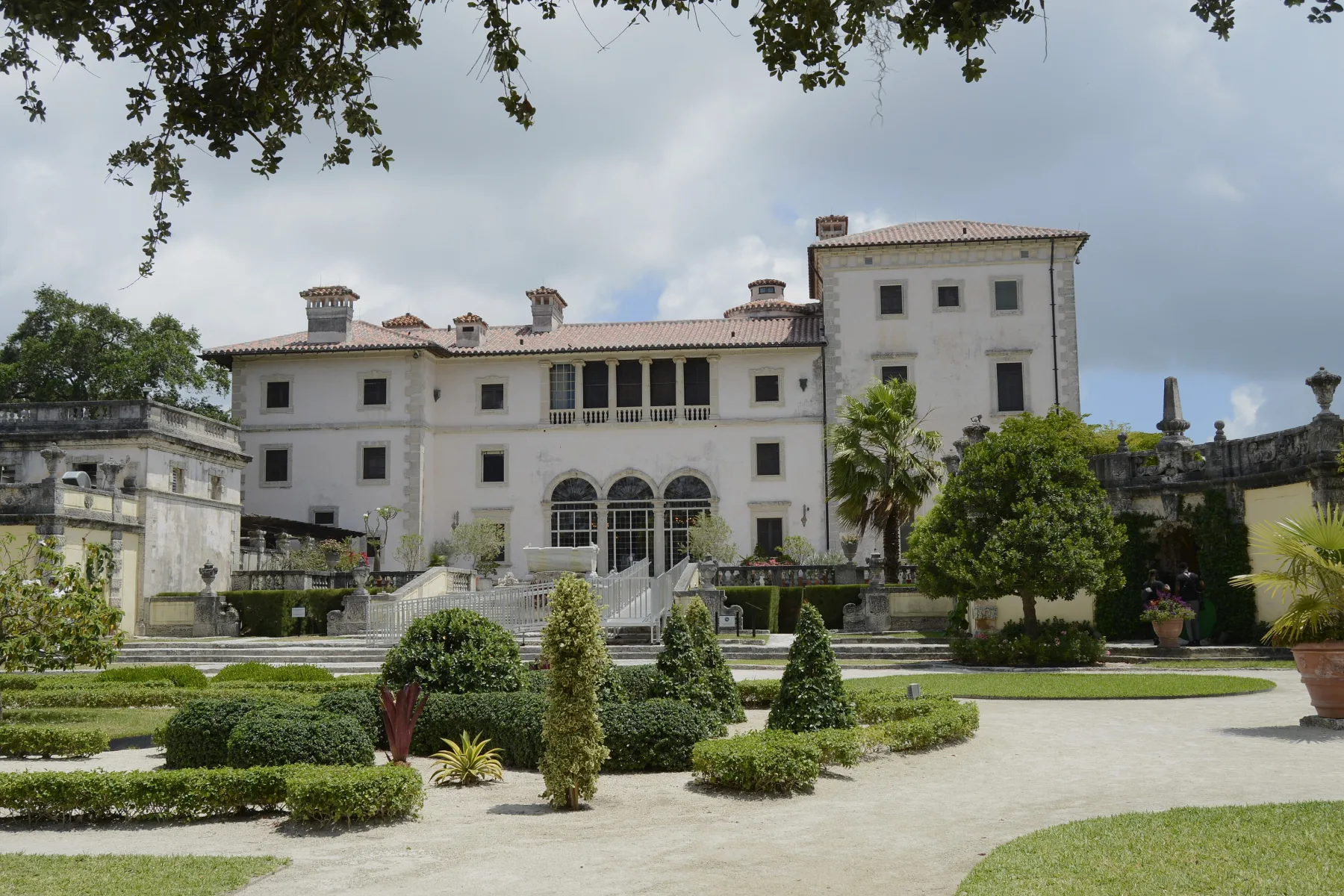 Garden architecture at Vizcaya Museum and Gardens