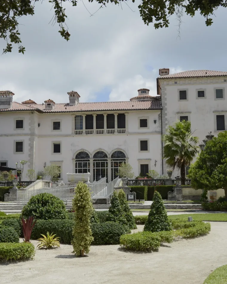 Garden architecture at Vizcaya Museum and Gardens