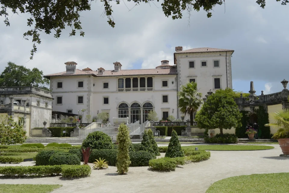 Garden architecture at Vizcaya Museum and Gardens